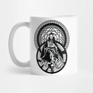 Magic circle Doctor Strange papercut Mug